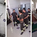 Un serpente si intrufola nella scuola superiore di Amalfi, catturato dai Vigili del Fuoco: non era velenoso /VIDEO