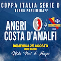 US Angri - FC Costa d'Amalfi, al via prevendita biglietti per il 25 agosto 