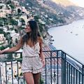 Vacanza a Positano per la fashion blogger Mimi Ikonn, co-fondatrice di Luxy Hair [FOTO]