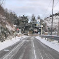 Valico Chiunzi, strada transitabile di primo mattino. Si raccomanda prudenza [FOTO]