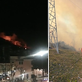 Vasto incendio a Pellezzano, fiamme vicine alle case: apprensione tra i cittadini