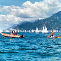 Vigili del Fuoco Salerno. Assistenza e soccorso in mare per i Campionati Italiani di vela giovanili in singolo