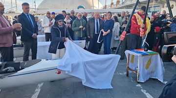 A Napoli il varo delle imbarcazioni di canottaggio dedicate a Giulia Cecchettin, Giulia Tramontano e Santo Romano