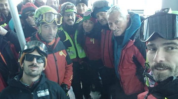 Alpinisti dispersi sul Gran Sasso: ricerche sospese, la speranza resiste