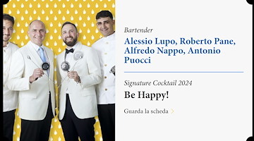 Amalfi Coast Cocktail Week: il team di Aldo’s Cocktail Bar presenta "Be Happy!", un viaggio sensoriale tra i continenti