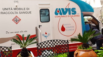 Atrani, 6 novembre si dona il sangue nell'autoemoteca AVIS 