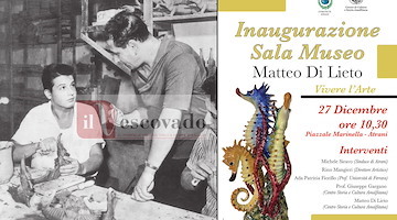 Atrani, “Vivere l’Arte” celebra l'inaugurazione della Sala Museale intitolata a Matteo Di Lieto