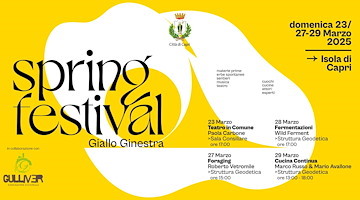 Capri Spring Festival: dal 23 marzo un viaggio tra teatro, sapori e sentieri