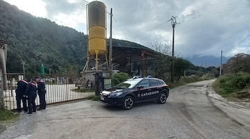 Carabinieri Forestali sequestrano impianto abusivo di calcestruzzo nel Parco Nazionale del Cilento