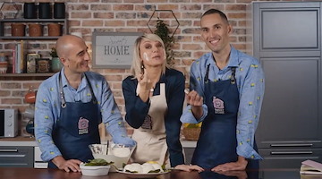 Gli amalfitani Andrea e Nicola Pansa protagonisti di "Sweet Home Italia" con la loro iconica Delizia al Limone