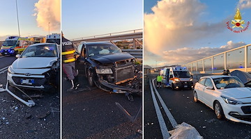 Incidente sull’autostrada a Battipaglia: sette feriti, due gravi