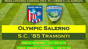 Lo Sport Club '85 Tramonti si prepara per la sfida contro l'Olympic Salerno