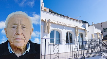 Praiano dice addio a Giovanni Rispoli, uno dei fondatori dello storico "Bar del Sole" 