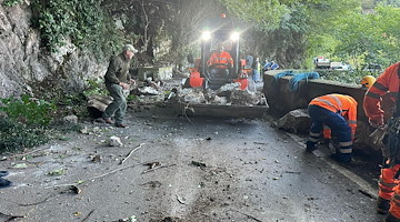 Riaperta al transito la Strada Provinciale 2 per il Valico di Chiunzi