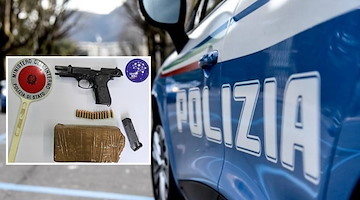 San Mango Piemonte, fermato con un chilo di cocaina e una pistola clandestina: arrestato 27enne