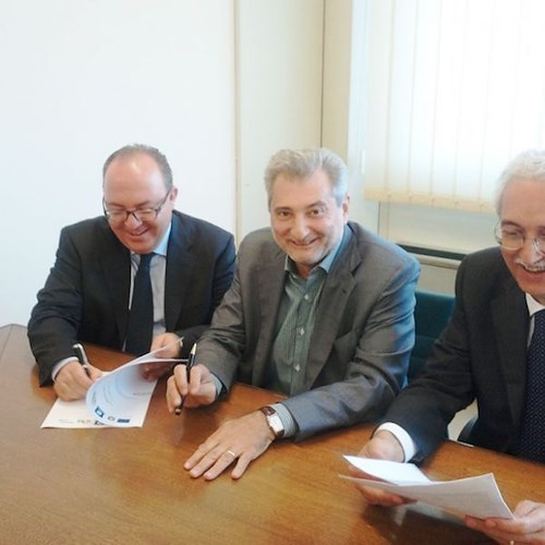 La firma in Regione