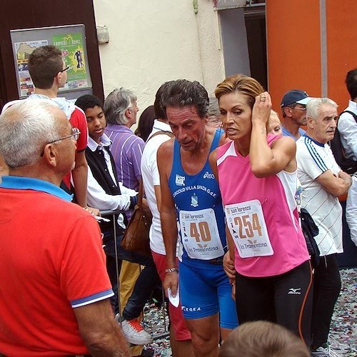 Annalisa Minetti giunge al traguardo