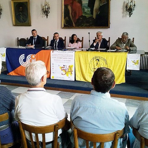 La conferenza stampa a Palazzo di Città