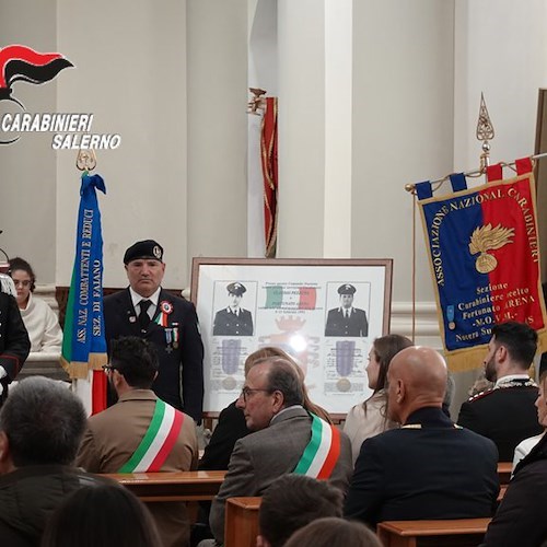 A 32 anni dal vile assassinio, Pontecagnano ricorda i carabinieri Fortunato Arena e Claudio Pezzuto