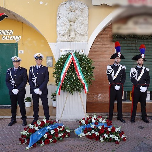 A 32 anni dal vile assassinio, Pontecagnano ricorda i carabinieri Fortunato Arena e Claudio Pezzuto