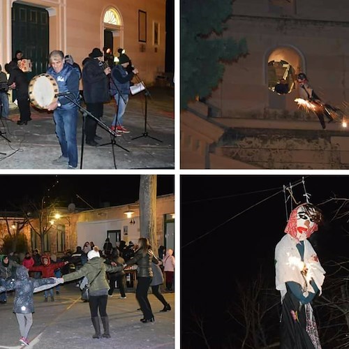 A Positano il goliardico rituale di 'Appicciamm a Befana' celebra la fine delle festività<br />&copy; Parrocchia Santa Maria delle Grazie di Montepertuso