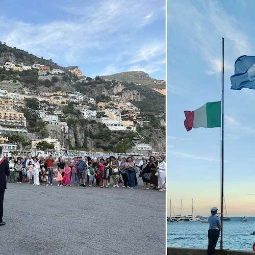 Cerimonia Bandiera Blu a Positano<br />&copy; Comune di Positano