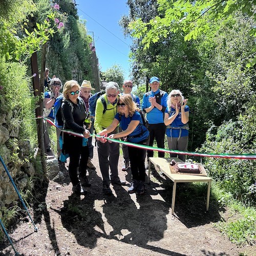 Ravello, inaugurato il nuovo percorso escursionistico Cai