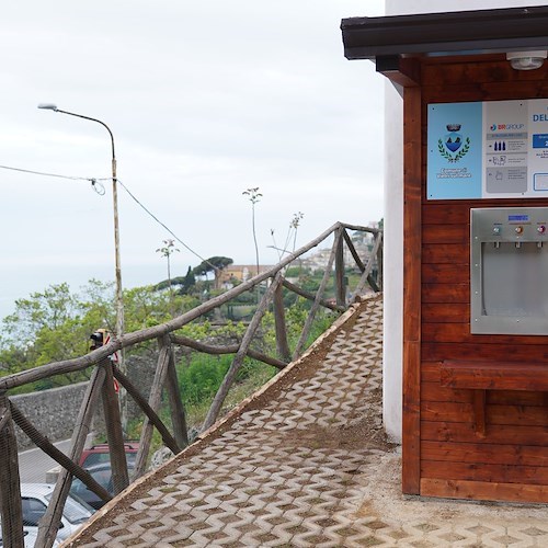 A Vietri sul Mare la seconda casa dell'acqua<br />&copy; Giovanni De Simone