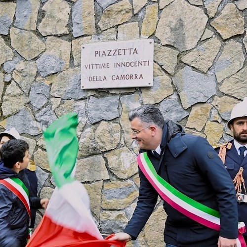 Piazzetta Vittime Innocenti della Camorra<br />&copy; Comune di Agerola