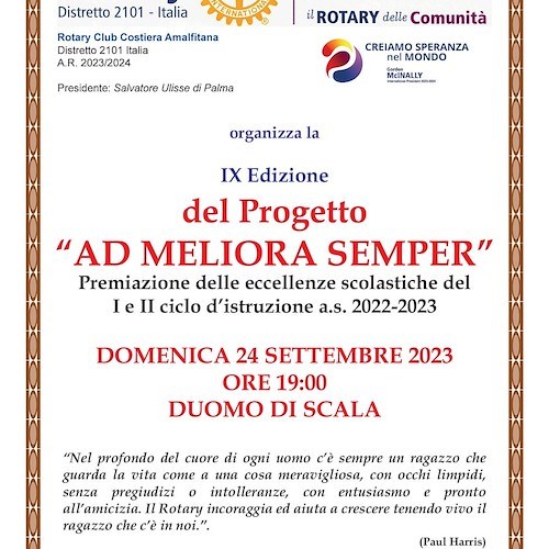 Rotary premia Studenti meritevoli