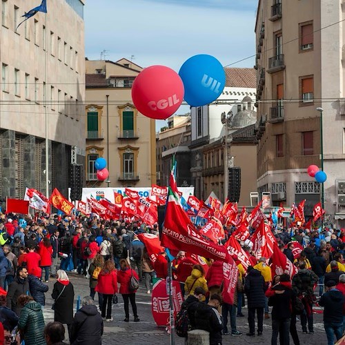 Sciopero generale di Cgil e Uil<br />&copy; Cgil Napoli e Campania