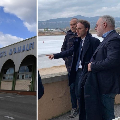 Aeroporto Salerno-Costa D’Amalfi, sopralluogo nel cantiere di Piero De Luca: «Tra pochi mesi sarà pienamente funzionale»<br />&copy; Piero De Luca