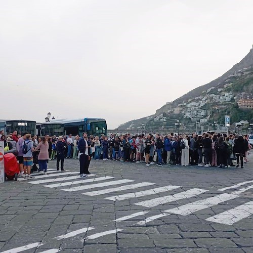 Trasporto pubblico in difficoltà ad Amalfi