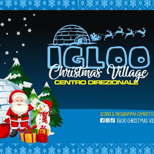 A Napoli l'Igloo Christmas Village