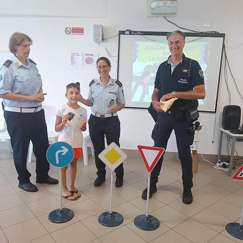 Al Positano Summer Camp si parla di sicurezza stradale