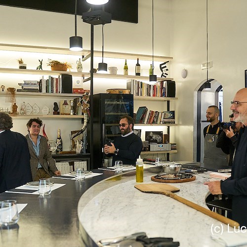 Alain Ducasse da Pepe in Grani<br />&copy; Luciano Furia