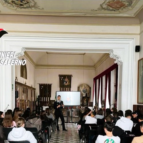 Studenti a lezione di legalità