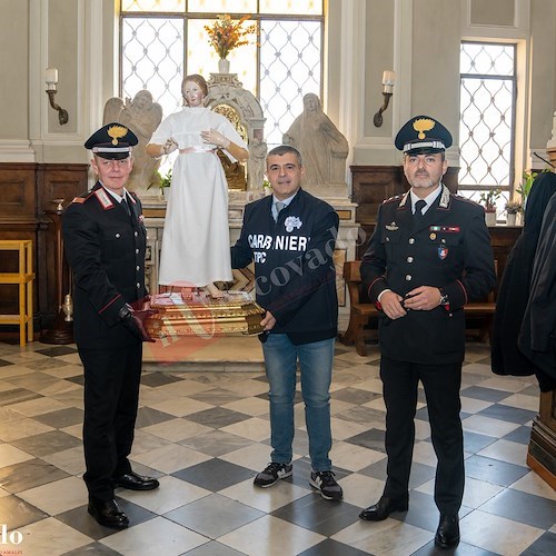 La Madonna del Pino torna a casa: riconsegnata alla comunità di Pastena di Amalfi la statua rubata 9 anni fa<br />&copy; Leopoldo De Luise, Il Vescovado