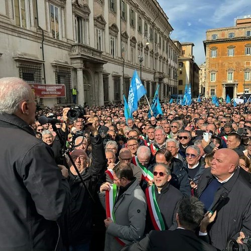 Anche dalla Costiera Amalfitana Sindaci in protesta a Roma contro l'Autonomia differenziata