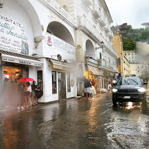 Pioggia ad Amalfi<br />&copy; Maria Abate