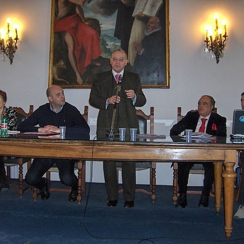 La conferenza stampa a Palazzo di Città