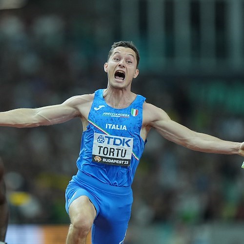 Filippo Tortu<br />&copy; pagina Facebook Federazione italiana Atletica Leggera