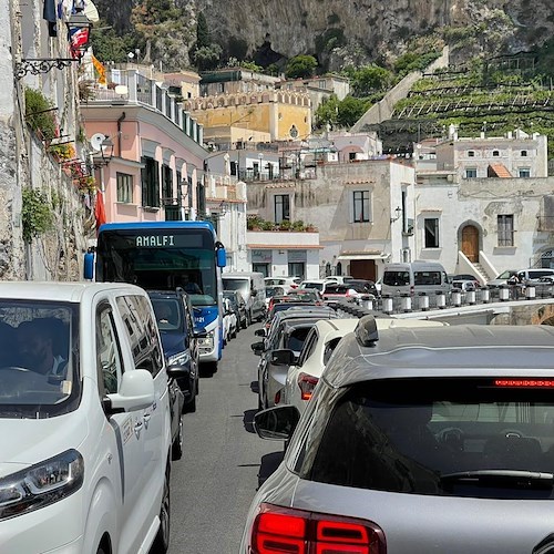 Traffico ad Atrani<br />&copy; Massimiliano D'Uva