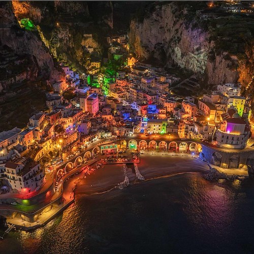 Luminarie di Atrani<br />&copy; Comune di Atrani