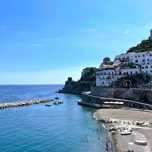 Atrani, messa in sicurezza del fronte mare<br />&copy; Massimiliano D'Uva