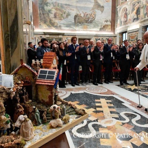 Atrani presente con Asmel all’udienza speciale con Papa Francesco<br />&copy; Vatican Media