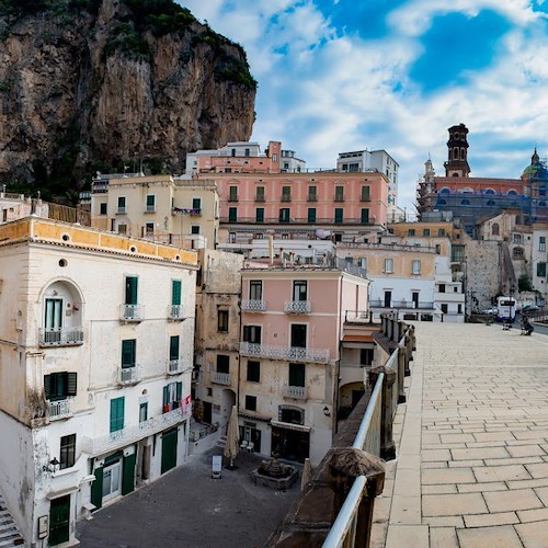 Costone roccioso su Atrani<br />&copy; Leopoldo De Luise