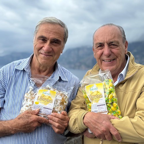 Valentì con l'amico Gennaro Contaldo<br />&copy; Massimiliano D'Uva