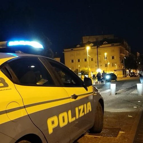 Polizia ad Aversa<br />&copy; Questura di Caserta