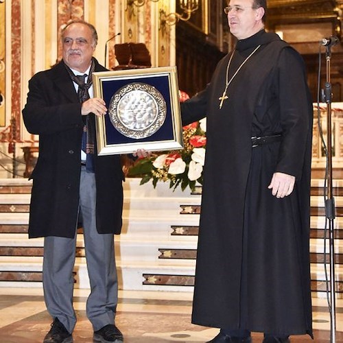 Il Direttore Mario Galdi e l'Abate Dom Michele Petruzzelli